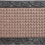 Simple Spaces 08ABSHE-30 Door Mat, 36 in L, 22 in W, Non-Woven Surface