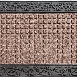 Simple Spaces 08ABSHE-30 Door Mat, 36 in L, 22 in W, Non-Woven Surface