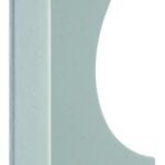 Defender Security U 9509 Latch Shield, 6 in L, 2-5/8 in W, Steel