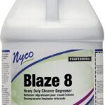 nyco NL220-G4 Cleaner and Degreaser, 128 oz, Liquid, Sassafras, Violet Sells in Quantity of 4