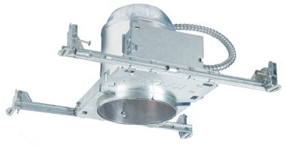 Halo H5ICAT Light Housing, 5 in Dia Recessed Can, Aluminum