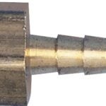 Tru-Flate 21-242 Air Hose Fitting, 1/4 in, FNPT x Barb, Brass