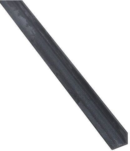 Stanley Hardware 4060BC Series N215-422 Angle Stock, 1 in L Leg, 72 in L, 1/8 in Thick, Steel, Mill