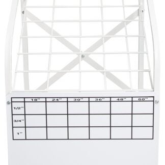 ProSource ST001 Pipe Nipple Display Rack, 20 in OAW, 27-1/2 in OAH