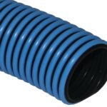 UDP T32005002/RPSR Pool Vacuum Hose, 1-1/2 in ID, 50 ft L, Polyethylene, Black/Blue