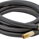 Bayou Classic 7910 LPG Hose, 1/4 in ID, 10 ft L, MNPT x FNPT Flare Swivel, Thermoplastic