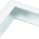 Wiremold C18 Wireway Elbow, PVC, White