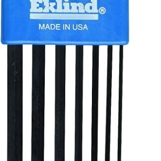 Eklind 13607 Hex Key Set, 7-Piece, Steel, Black