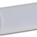 UDP T16 Series T16005002/RPFD Pipe Tubing, Plastic, Translucent Milky White, 300 ft L