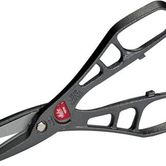 Malco Andy Snip MC12N Combination Snip, 12 in OAL, 3 in L Cut, J-Channel Cut, Steel Blade, Loop Handle, Charcoal Handle