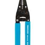 Channellock 958 Wire Stripper, 10 to 20 AWG Wire, 10 to 20 AWG Stripping, 6-1/4 in OAL, Gripper Handle, Steel Handle