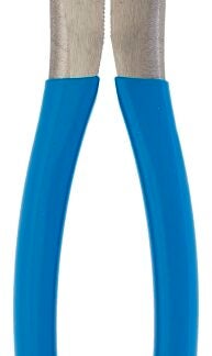 Channellock 369 Lineman's Plier, 9-1/2 in OAL, 0.73 in Cutting Capacity, 0.28 in Jaw Opening, Blue Handle, 1.32 in W Jaw