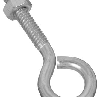 National Hardware N221-101 Eye Bolt, 1/4-20 Thread, Coarse Thread, 1-1/4 in L Thread, 0.56 in Dia Eye, 0.28 in L Shank