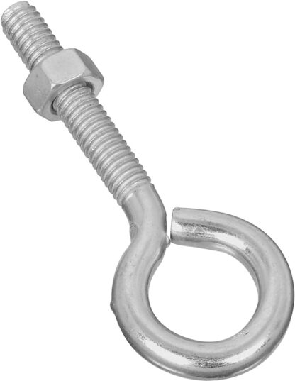 National Hardware N221-218 Eye Bolt, 5/16-18 Thread, 1-3/4 in L Thread, 3/4 in ID Dia Eye, 1.97 in L Shank, Steel, Zinc Sells in Quantity of 10