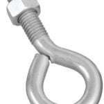 National Hardware N221-309 Eye Bolt, 1/2-13 Thread, 1-3/4 in L Thread, 1 in ID Dia Eye, 2.14 in L Shank, Steel, Zinc Sells in Quantity of 10