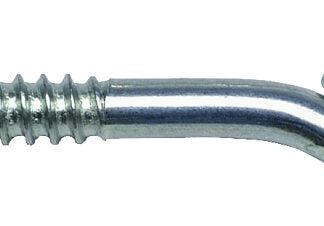 National Hardware N220-665 Lag Eye Bolt, 1/4 in Thread, 1-1/2 in L Thread, 1/2 in ID Dia Eye, 2.76 in L Shank, Steel Sells in Quantity of 10