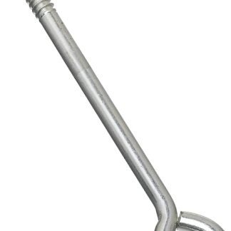 National Hardware N220-715 Lag Screw Eye, 2 in L Thread, 8 in OAL, 230 lb Working Load, Steel, Zinc Sells in Quantity of 10