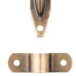 National Hardware N830-130 Handrail Bracket, Zinc, Antique Brass