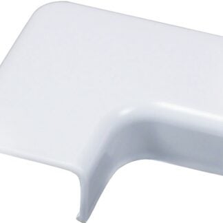 Wiremold C56 Wireway Elbow, Flat, Plastic, White