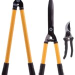 Landscapers Select GG-SET2 Pruner/Lopping Shear Set, 23 By-Pass Lopper: 1-1/4 8 By-Pass Pruner: 1/2 in Cutting Capacity Sells in Quantity of 6