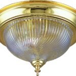 Boston Harbor F52BB01-8030C3L Single Light Flush Mount Ceiling Fixture, 120 V, 60 W, 1-Lamp, A19 or CFL Lamp