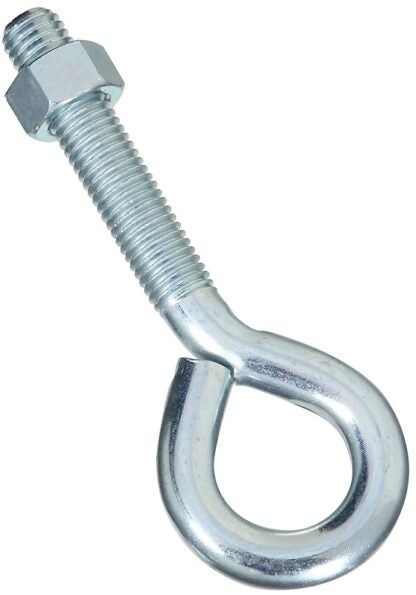 National Hardware N347-666 Eye Bolt, 5/8 in Thread, 3-1/4 in L Thread, 1-1/4 in ID Dia Eye, 560 lb Working Load, Steel Sells in Quantity of 3