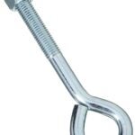 National Hardware N347-674 Eye Bolt, 8 in OAL, 5/8 in Thread, 3-3/4 in L Thread, 1-1/4 in ID Dia Eye, Steel, Zinc Sells in Quantity of 3