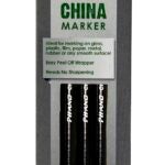 Dixon Ticonderoga 00077 China Marker, Black, 7 in L Sells in Quantity of 12