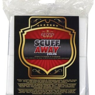 SM Arnold SCUFF AWAY 85-423 Sponge, 5 in L, 2-3/8 in W, 7/8 in Thick, Melamine, Blue/White