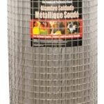 Jackson Wire 10 04 36 14 Welded Wire Fence, 100 ft L, 24 in H, 1 x 2 in Mesh, 14 Gauge, Galvanized