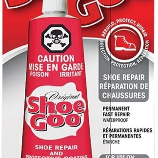 Shoe GOO 110035 Shoe Repair Adhesive, Gel, Liquid, Clear, 109.4 mL Sells in Quantity of 6