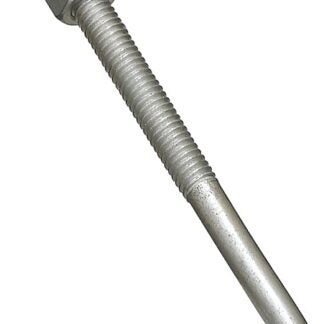 National Hardware 2195BC Series N232-926 J-Bolt, 5/16 in Thread, 3 in L Thread, 5 in L, 160 lb Working Load, Steel, Zinc Sells in Quantity of 10