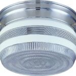 Boston Harbor F14CH02-80023L Two Light Ceiling Fixture, 120 V, 60 W, 2-Lamp, A19 or CFL Lamp, Chrome Fixture