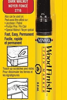 Minwax 23487 Stain Marker, Liquid, Dark Walnut, 9.9 mL