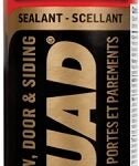 LePage Quad 1306768 Window Door and Siding Sealant, Clear, 7 to 14 days Curing, 20 to 100 deg F, 295 mL Cartridge