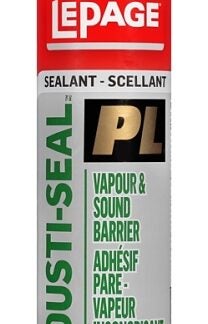 LePage 1435208 Acoustical Sealant, Black, 41 to 95 deg F, 295 mL Cartridge