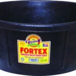 Fortex-Fortiflex CR650 Utility Tub, 6.5 gal Volume, Rubber