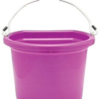 Fortex-Fortiflex 1302012 Bucket, 20 qt Volume, Polyethylene Resin, Pink