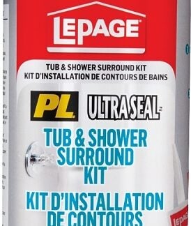 LePage 1442490 Tub Surround Adhesive, Tan, 295 mL Cartridge