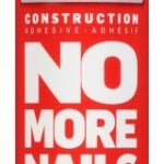 LePage No More Nails 1654662 Paneling and Molding Construction Adhesive, White, 266 mL Cartridge