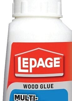 LePage 442183 Multi-Purpose Glue, White, 400 mL Bottle