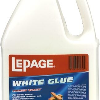 LePage 531252 Multi-Purpose Glue, White, 3 L Jug