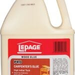 LePage 530538 Carpenter's Glue, Translucent Pale Yellow, 3 L Jug