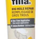 LePage Polyfilla 394034 Spackling Big Hole Repair, White, 162 mL Tube