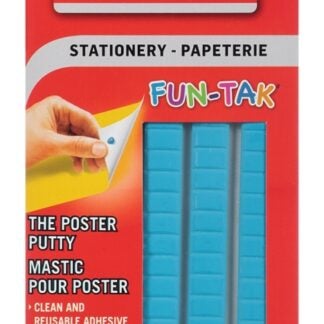 LePage Fun-Tak 1087960 Mounting Putty, Solid, Blue, 56 g Carded