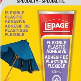 LePage 393915 Plastic Adhesive, Cream, 30 mL Carded Tube