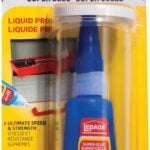 LePage 2600201 Super Glue, Liquid, Sharp, Irritating, Clear/Colorless, 20 mL Carded Bottle