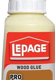 LePage Pro Carpenter's 442184 Wood Glue, Yellow, 400 mL Bottle