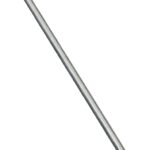 Stanley Hardware N179-598 Threaded Rod, 5/16-18 Thread, 72 in L, A Grade, Steel, Zinc, UNC Thread