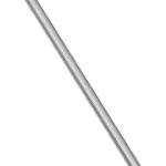 Stanley Hardware N179-606 Threaded Rod, 3/8-16 Thread, 72 in L, A Grade, Steel, Zinc, UNC Thread